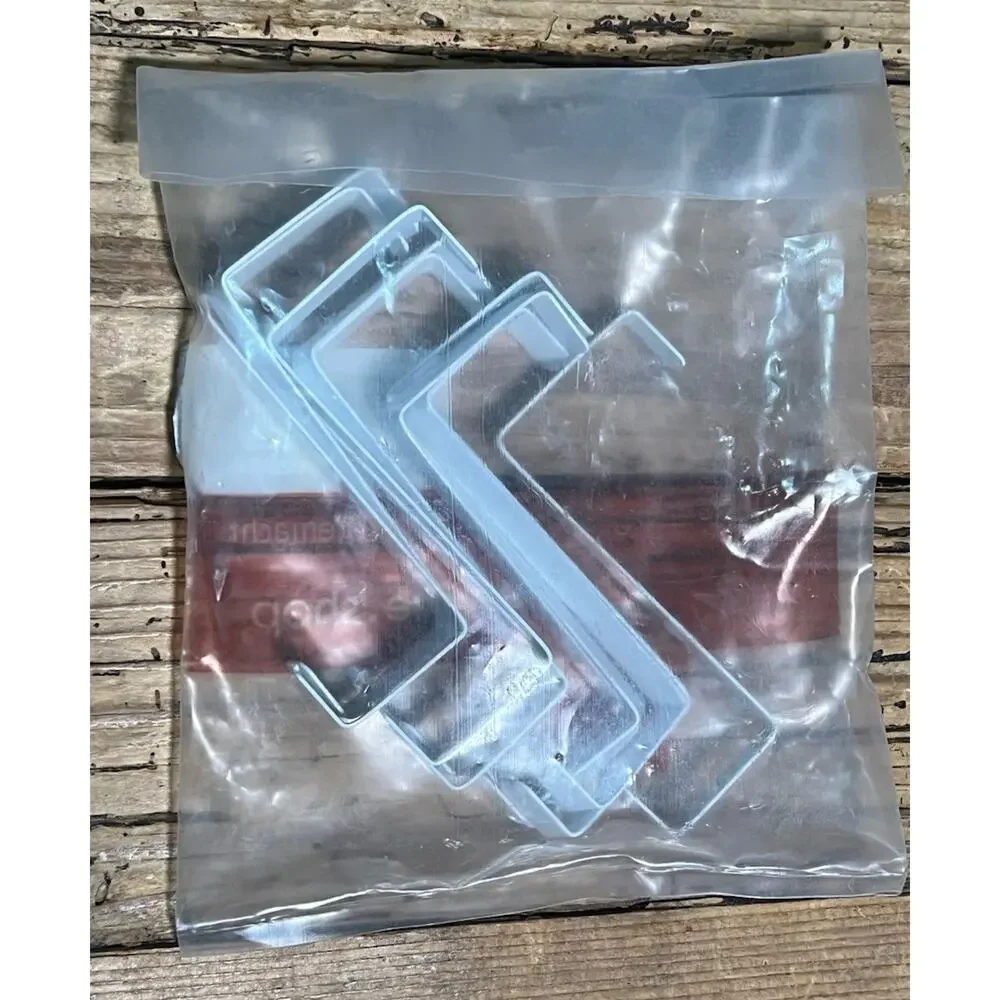 Stainless Steel 8 Pack Over Door Hooks White NWT